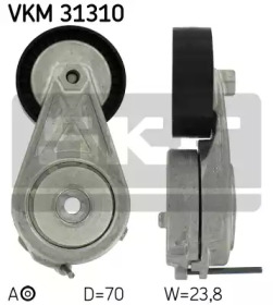 VKM31310 SKF Роликовий модуль натягувача ременя